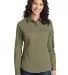 Port Authority L649    Ladies Stain-Release Roll S Vintage Khaki front view