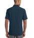 Port Authority S650    Ultra Stretch Pocket Polo in Regatta blue back view