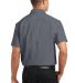 Port Authority S659    Short Sleeve SuperPro   Oxf in Black back view