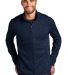 Port Authority F232    Sweater Fleece Jacket in Riverblnvh front view