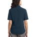 Port Authority L650    Ladies Ultra Stretch Polo in Regatta blue back view
