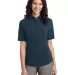 Port Authority L650    Ladies Ultra Stretch Polo Regatta Blue front view