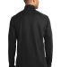 Port Authority K806    Pinpoint Mesh 1/2-Zip in Black back view