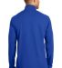 Port Authority K806    Pinpoint Mesh 1/2-Zip in True royal back view