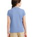 Port Authority YG503    Girls Silk Touch   Peter P in Light blue back view