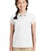 Port Authority YG503    Girls Silk Touch   Peter P White front view