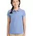 Port Authority YG503    Girls Silk Touch   Peter P Light Blue front view