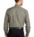 Port Authority TLS600T    Tall Long Sleeve Twill S in Khaki back view