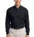 Port Authority TLS600T    Tall Long Sleeve Twill S Classic Navy front view