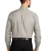 Port Authority TLS600T    Tall Long Sleeve Twill S Stone back view