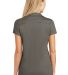Port Authority L573    Ladies Rapid Dry   Mesh Pol in Grey smoke back view