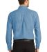 Port Authority S600    Long Sleeve Denim Shirt in Faded denim back view