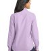 Port Authority L658    Ladies SuperPro   Oxford Sh in Soft purple back view