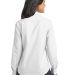 Port Authority L658    Ladies SuperPro   Oxford Sh in White back view