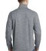 Port Authority F231    Digi Stripe Fleece Jacket in Grey back view