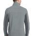 Port Authority F233    Summit Fleece Full-Zip Jack in Frost grey/mag back view