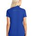 Port Authority L580    Ladies Pinpoint Mesh Zip Po in True royal back view