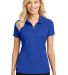 Port Authority L580    Ladies Pinpoint Mesh Zip Po in True royal front view