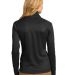 Port Authority L805    Ladies Vertical Texture Ful in Black/iron gry back view