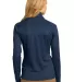 Port Authority L805    Ladies Vertical Texture Ful Reg Bl/Iron Gy back view