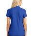 Port Authority L100    Ladies Core Classic Pique P in True royal back view