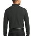 Port Authority K100LS    Long Sleeve Core Classic  in Deep black back view