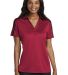 Port Authority L547    Ladies Silk Touch Performan in Red/black front view