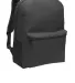 Port Authority BG203    Value Backpack Dark Charcoal front view