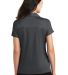 Port Authority L575    Ladies Crossover Raglan Pol in Battleship gry back view