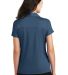 Port Authority L575    Ladies Crossover Raglan Pol in Regatta blue back view