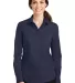 Port Authority L663    Ladies SuperPro   Twill Shi True Navy front view