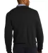 Port Authority SW285    V-Neck Sweater Black back view