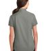Port Authority L664    Ladies Short Sleeve SuperPr in Monument grey back view