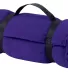 Port Authority BP10    - Value Fleece Blanket with Purple front view