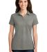 Port Authority L577    Ladies Meridian Cotton Blen in Monument grey front view