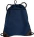 Port Authority BG810    - Cinch Pack with Mesh Tri in Navy front view