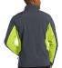 Port Authority TLJ318    Tall Core Colorblock Soft in Bat gry/ch grn back view