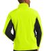 Port Authority TLJ318    Tall Core Colorblock Soft Safety Ylw/Blk back view