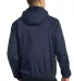 Port Authority J330    Core Colorblock Wind Jacket DB Navy/Bat Gy back view