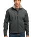 Port Authority TLJ790    Tall Glacier   Soft Shell Smoke Grey/Chm front view