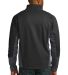 Port Authority J319    Vertical Soft Shell Jacket in Black/mag grey back view
