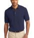 Port Authority TLK420    Tall Heavyweight Cotton P in Navy front view