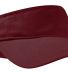 Port Authority C840    Fashion Visor in Maroon front view