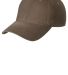 Port Authority C811    Spray Wash Cap Brown front view