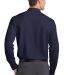Port Authority K570    Dimension Knit Dress Shirt in Dark navy back view