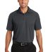 Port Authority K575    Crossover Raglan Polo in Battleship gry front view