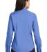 Port Authority L638    Ladies Non-Iron Twill Shirt in Ultramarine back view