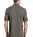 Port Authority K568    Cotton Touch   Performance  in Grey smoke back view