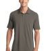 Port Authority K568    Cotton Touch   Performance  in Grey smoke front view