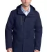 Port Authority J331    All-Conditions Jacket True Navy front view